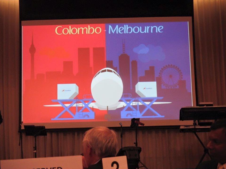 Launch of “Sri Lankan Airlines online services to Melbourne”